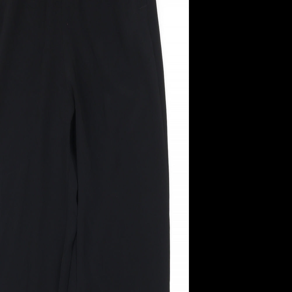 Preworn Womens Black   Trousers  Size 24 in L25 in