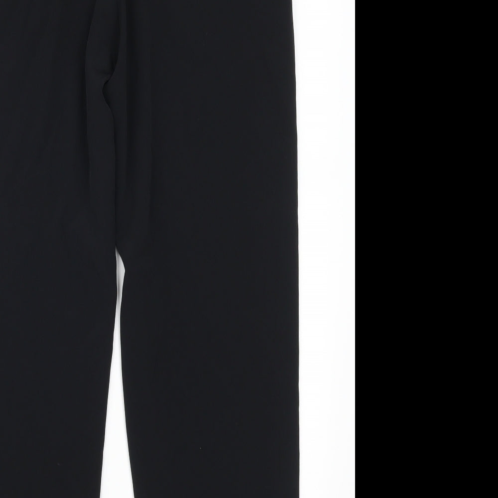 Preworn Womens Black   Trousers  Size 24 in L25 in