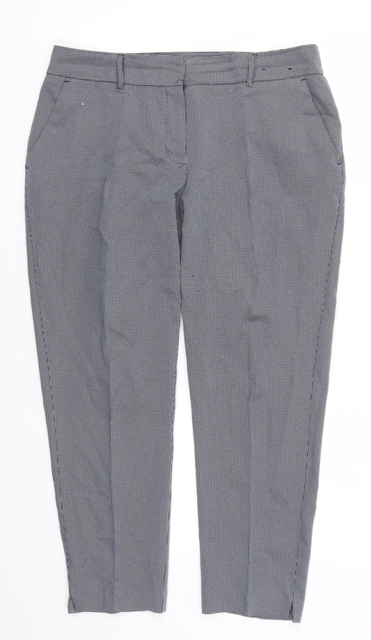 Dorothy Perkins Womens Blue   Trousers  Size 12 L25 in
