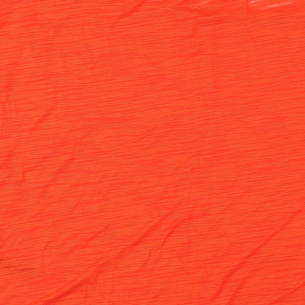 George Womens Orange   Basic Polo Size 16  - LACE