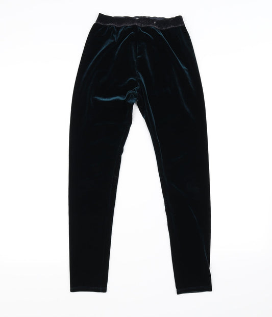 NEXT Girls Green   Jegging Trousers Size 12 Years