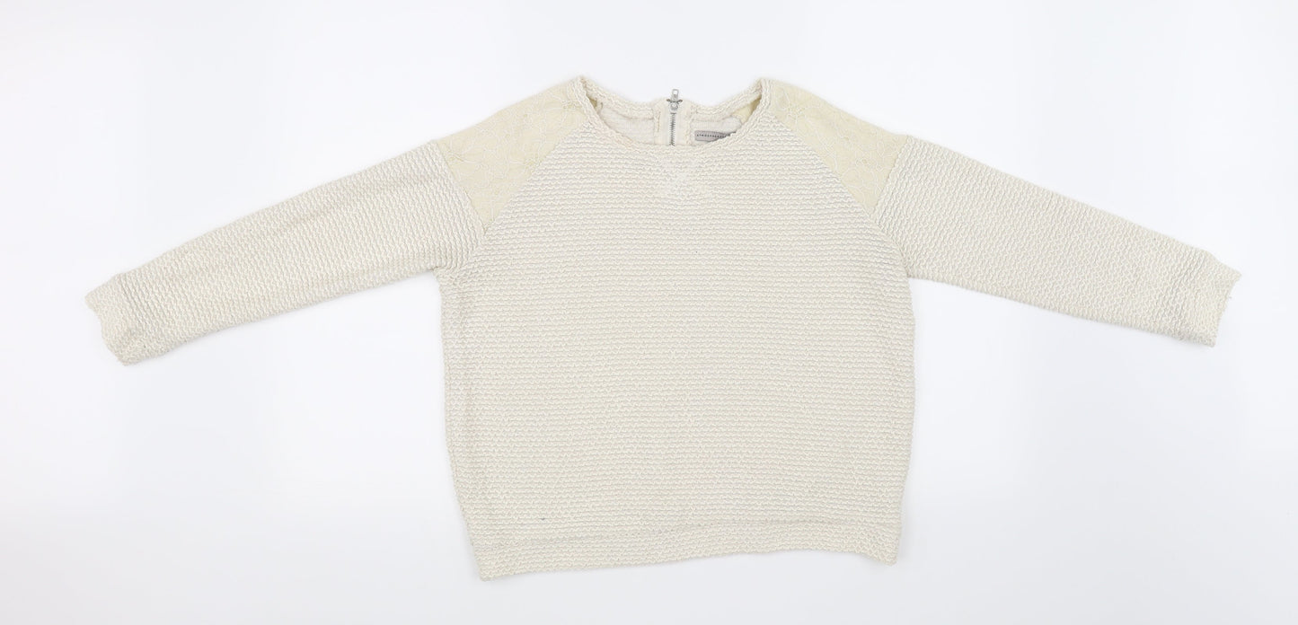 Atmosphere Womens Ivory   Pullover Jumper Size 12