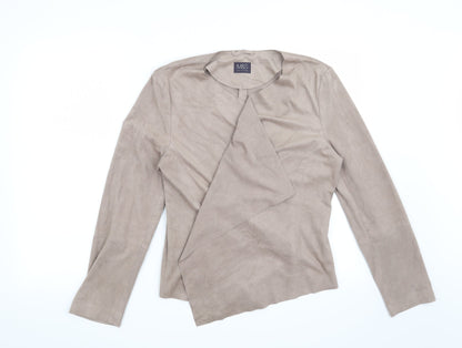 Additional front view of Marks & Spencer women’s grey jacket blazer, size UK 12