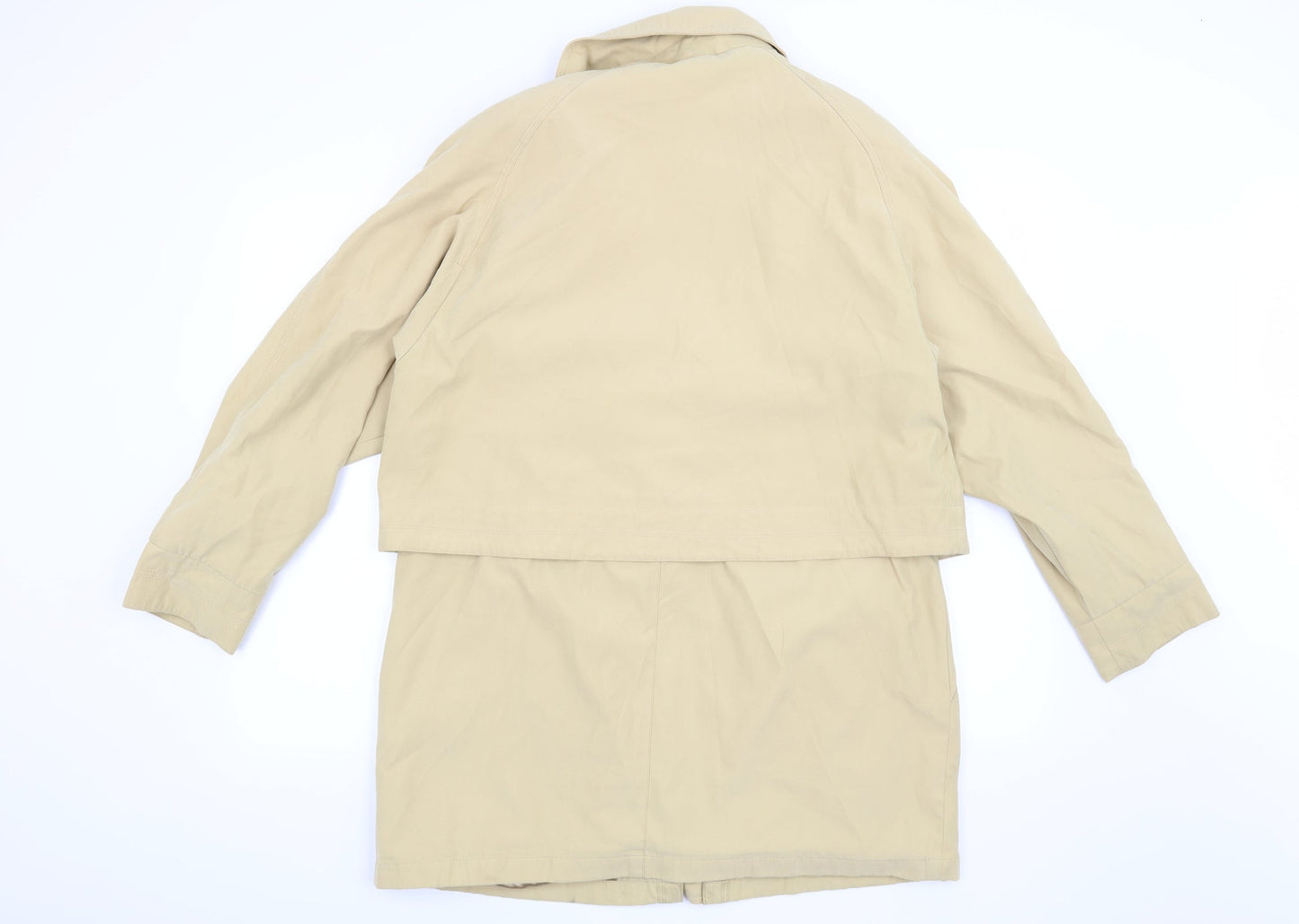 Debenhams Womens Yellow   Overcoat Coat Size 14