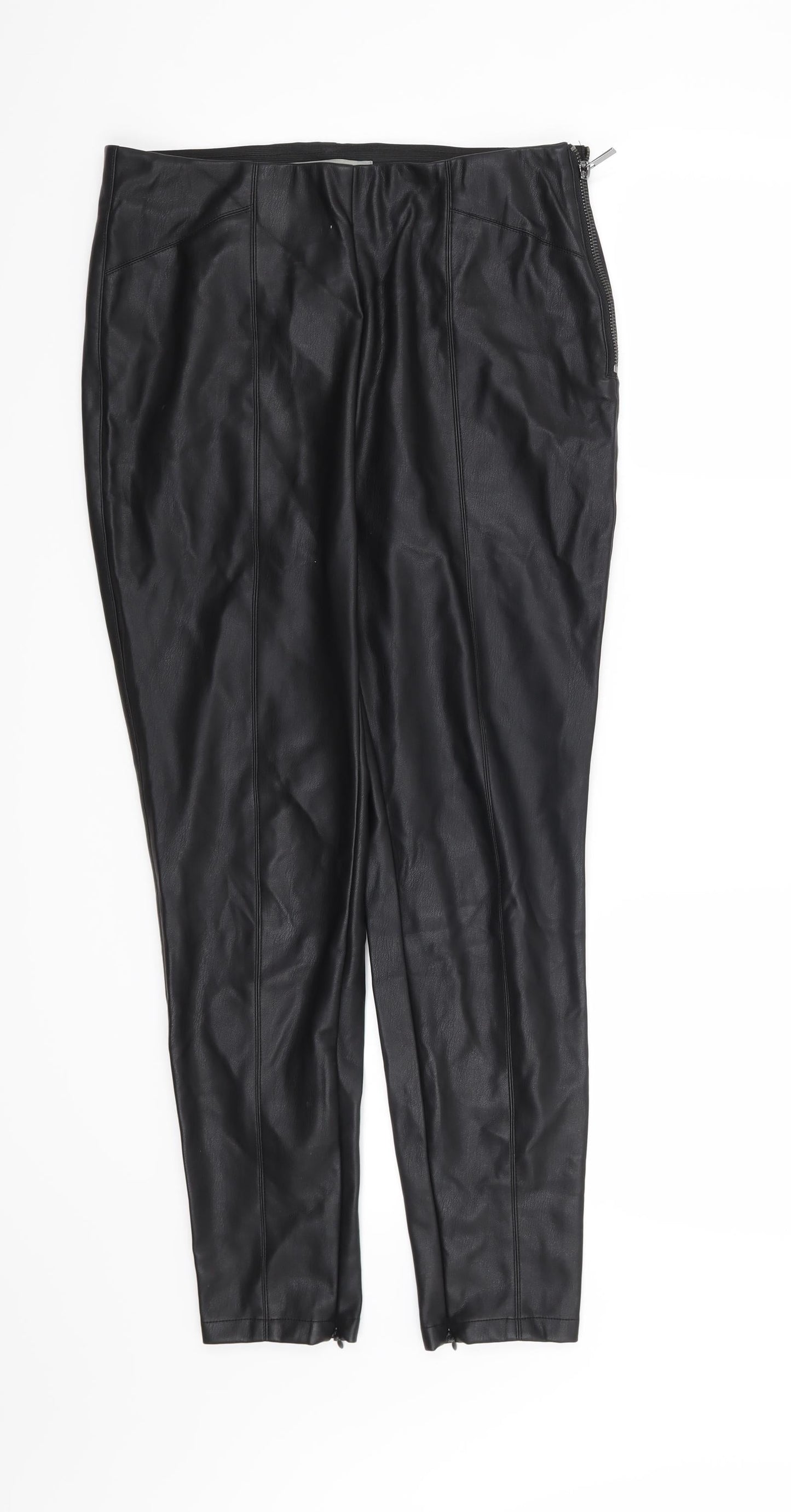 Dorothy Perkins Womens Black   Trousers  Size 12 L27 in