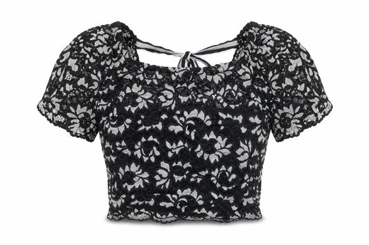 Preworn Womens Blue Floral  Basic Blouse Size S