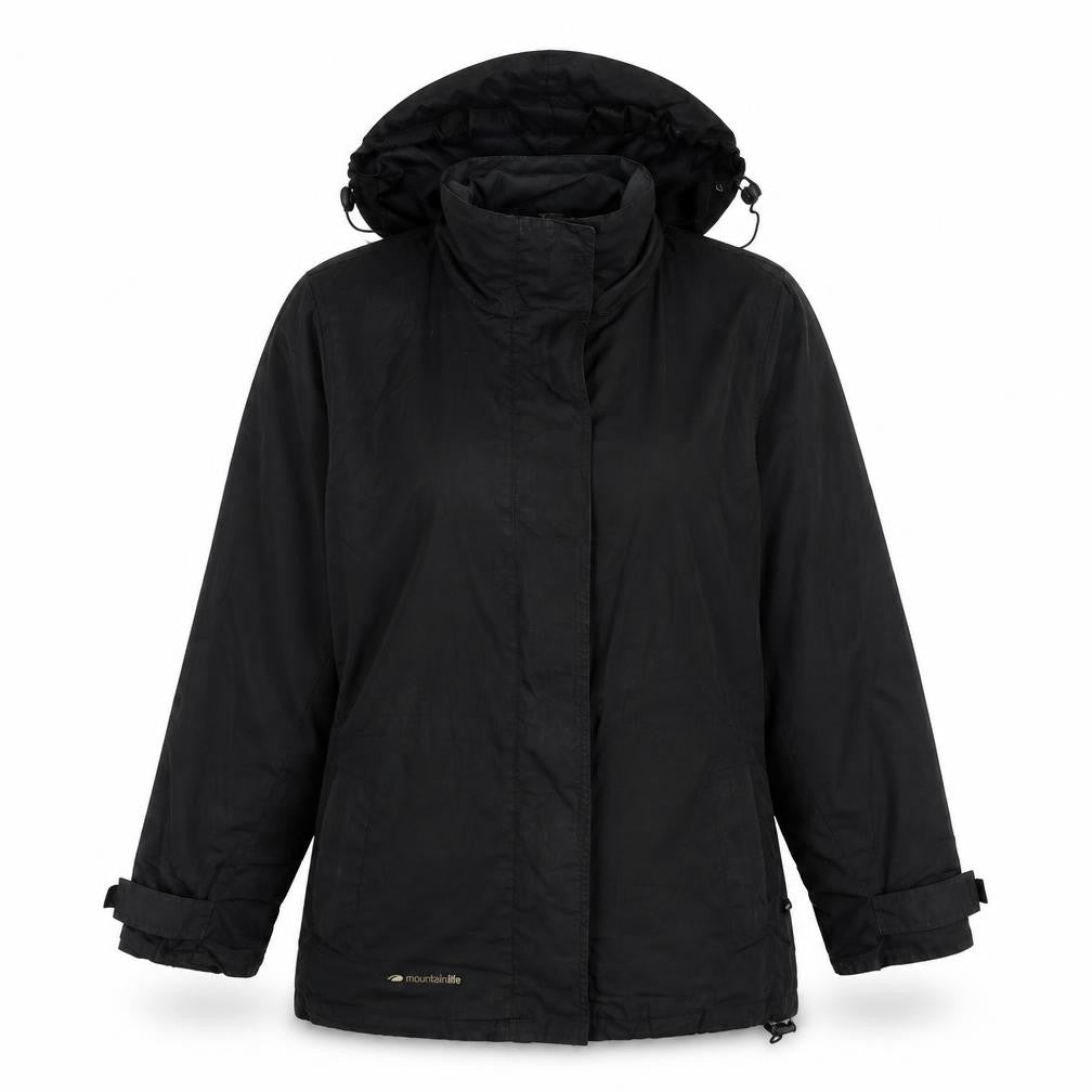 Mountain Life Womens Black   Jacket  Size 10