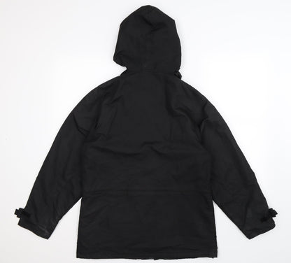 Back view of Mountain Life women’s black jacket, size UK 10
