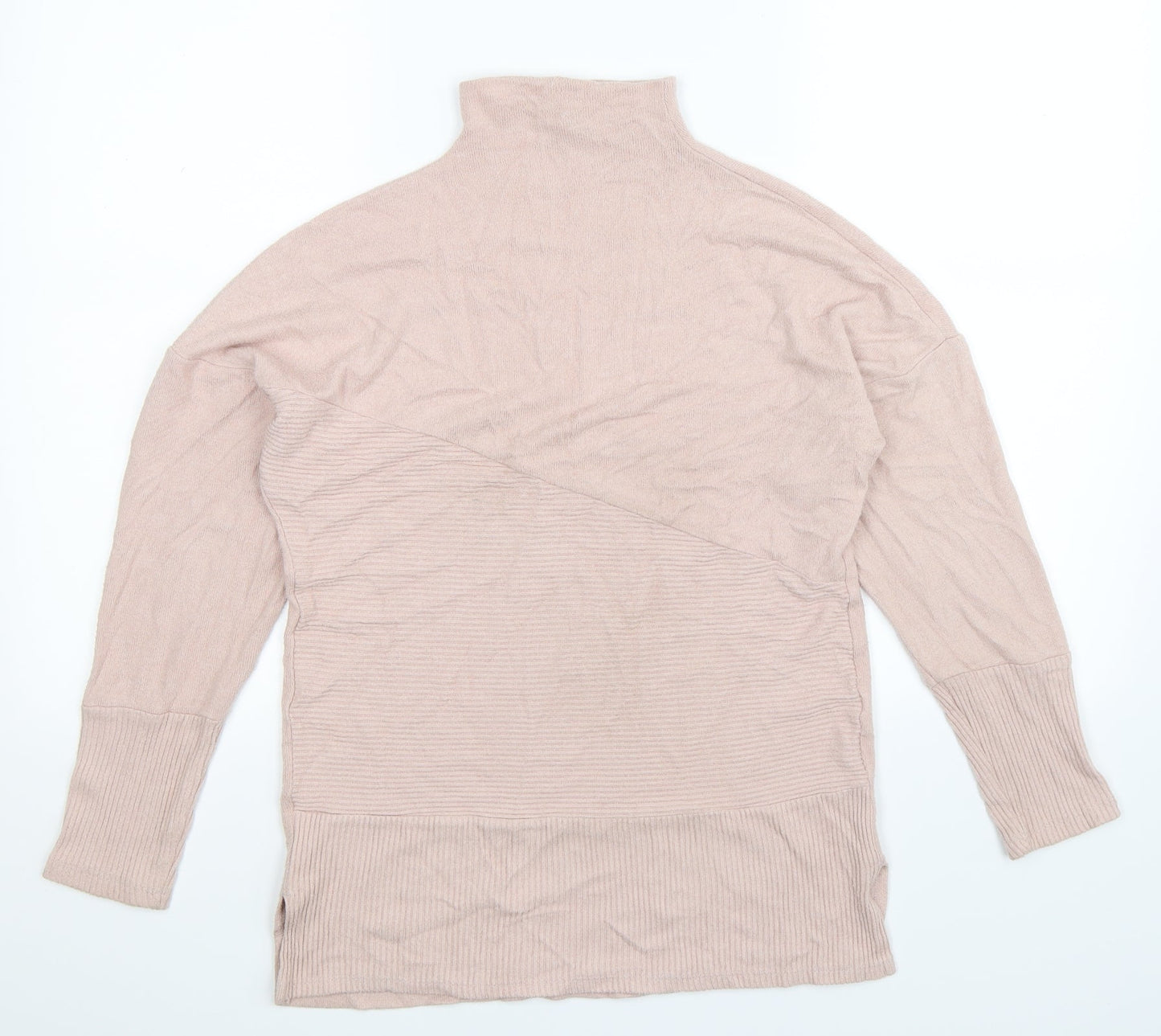 George Womens Pink  Knit Pullover Jumper Size S