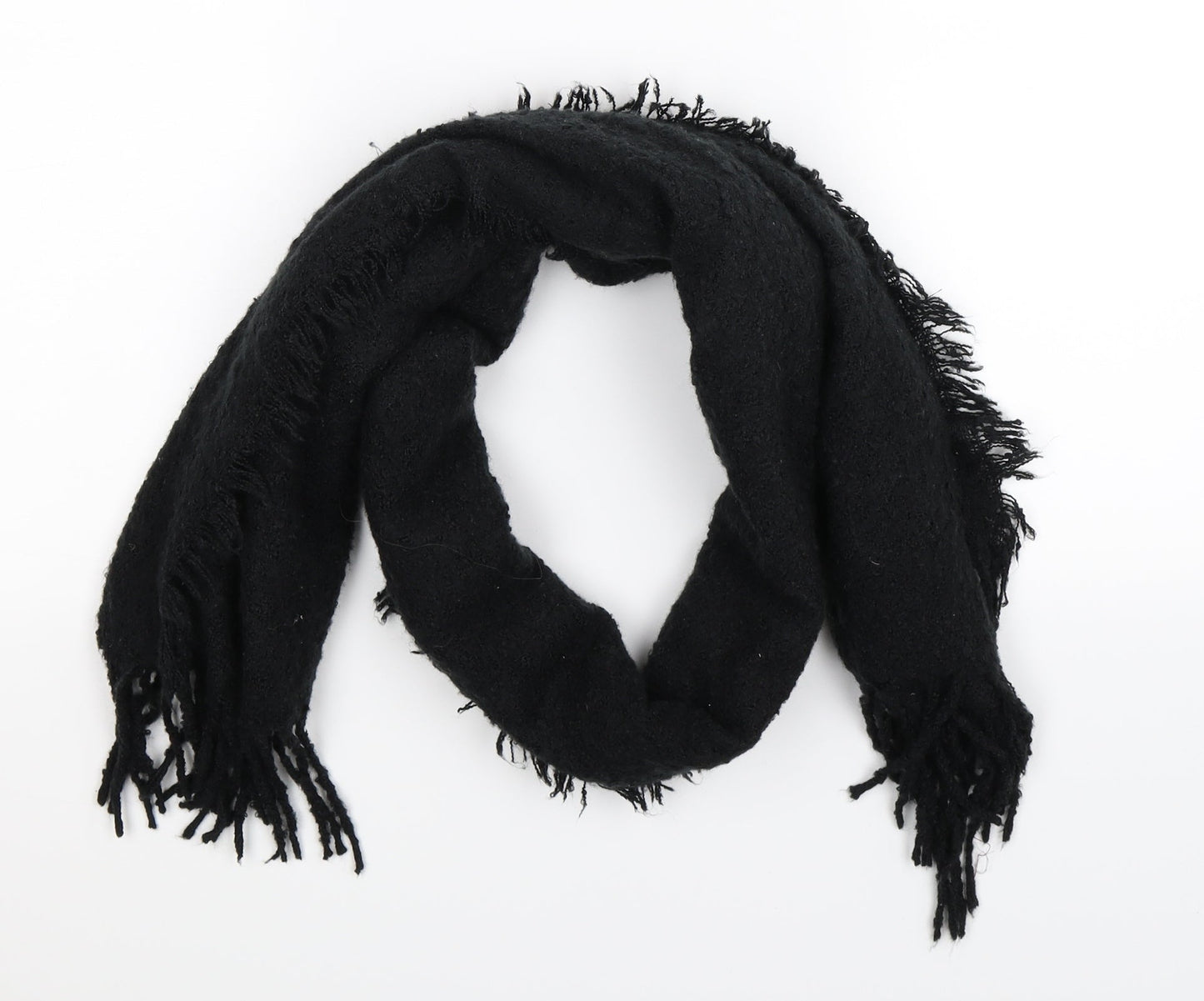 Atmosphere Womens Black  Knit  Scarf
