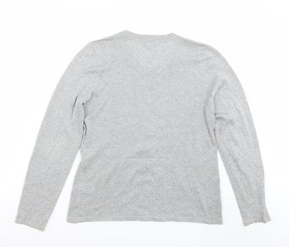 Back view of Planet women’s silver jumper, size M