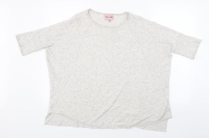 Additional front view of Phase Eight women’s grey knit jumper, size M
