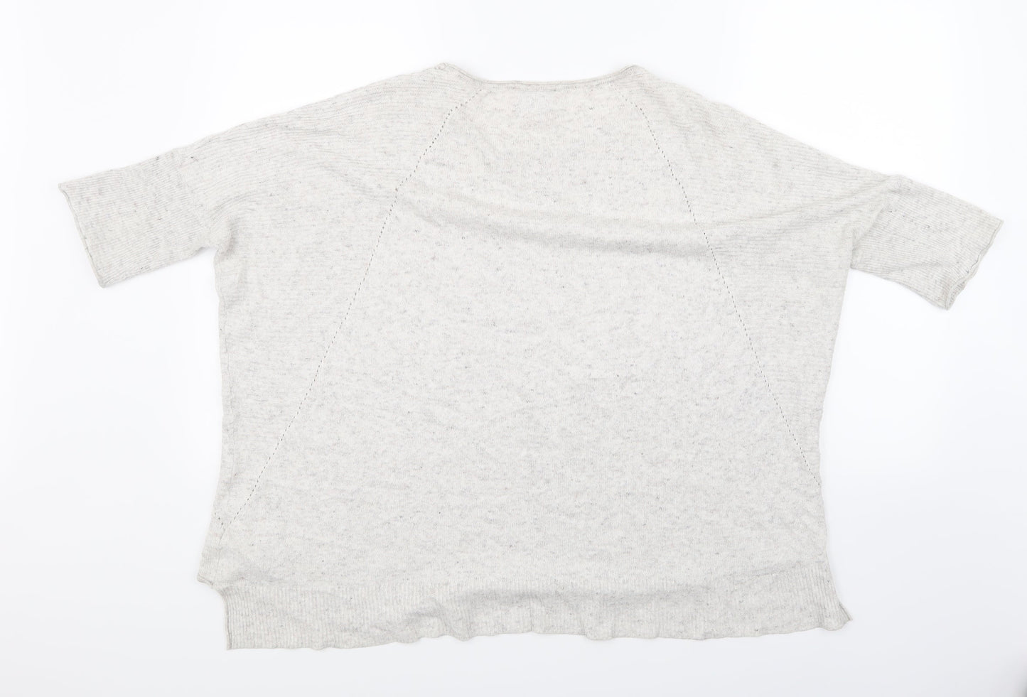 Phase Eight Womens Grey  Knit Pullover Jumper Size M