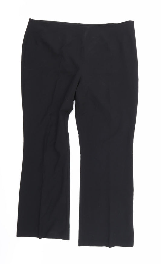 Marks and Spencer Womens Black   Trousers  Size 40 in L27 in