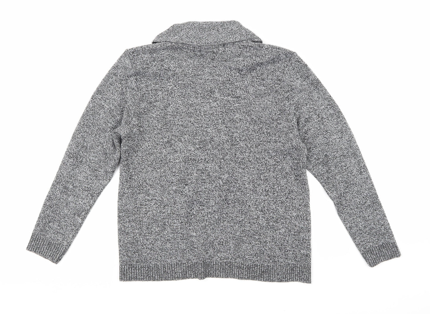 Pure & Natural Womens Grey  Knit Pullover Jumper Size L
