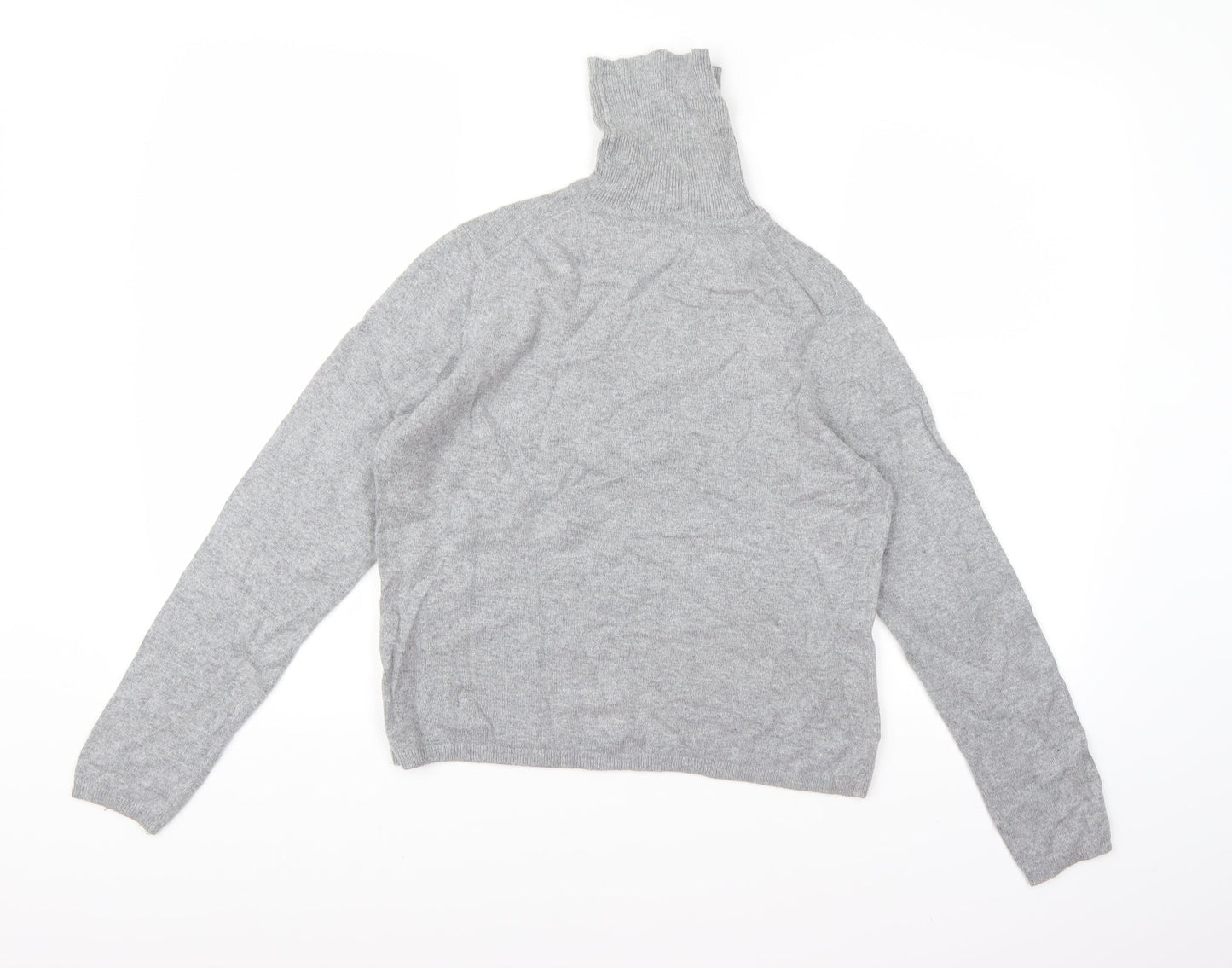 Marks and Spencer Womens Grey  Knit Pullover Jumper Size 14