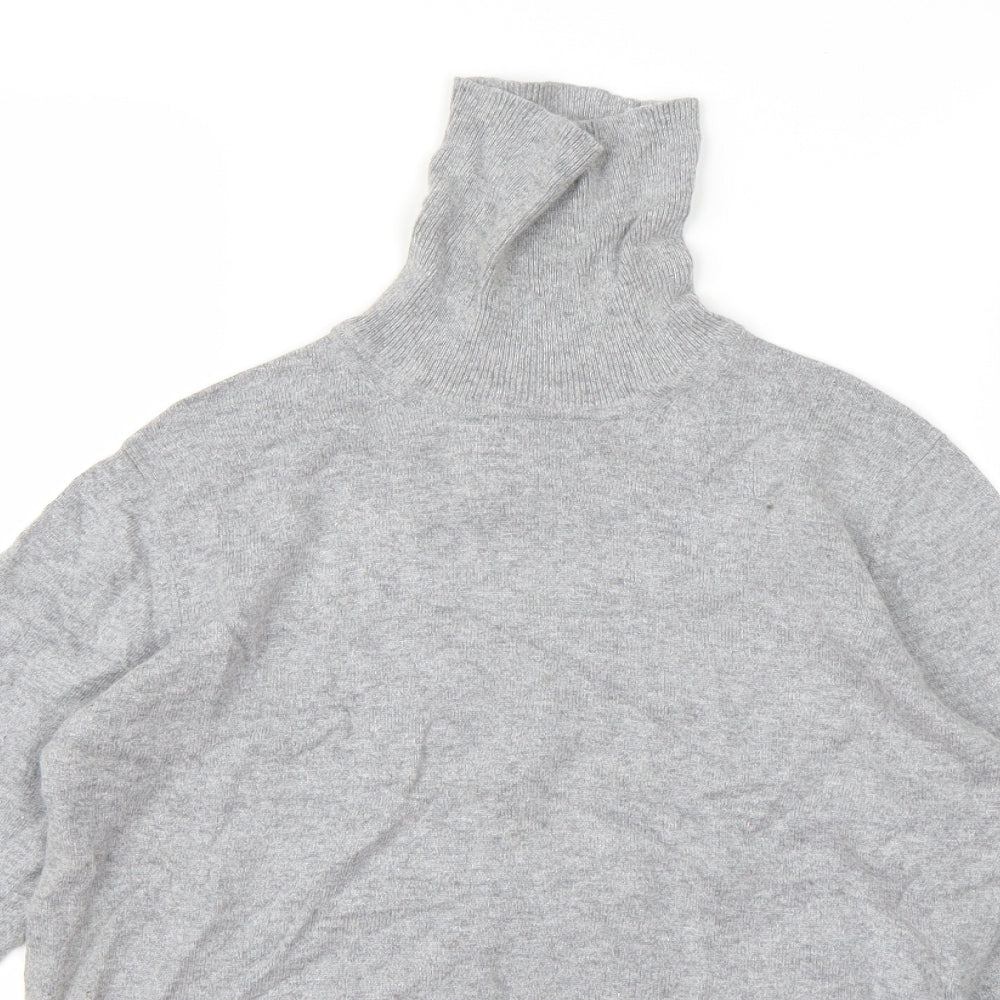 Marks and Spencer Womens Grey  Knit Pullover Jumper Size 14