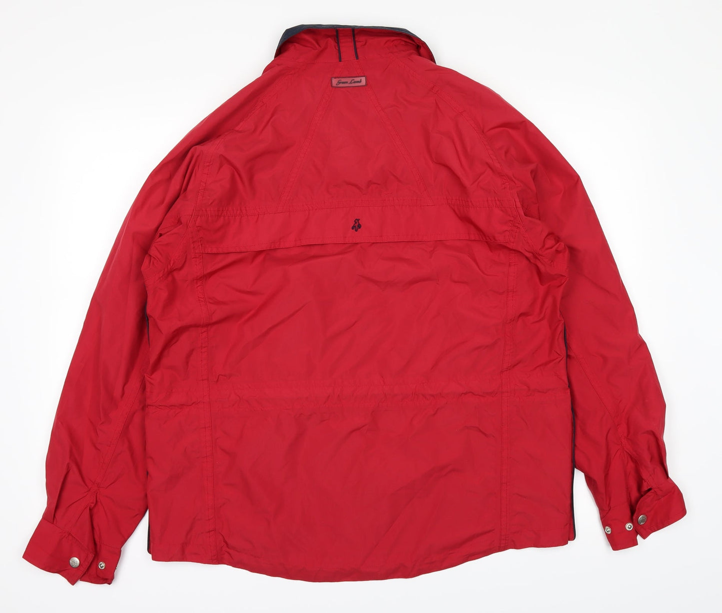 Green Lamb Womens Red   Rain Coat Coat Size M