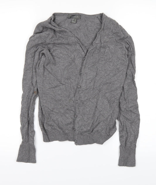 Primark Womens Grey   Cardigan Jumper Size 8