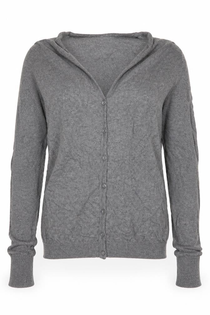 Primark Womens Grey   Cardigan Jumper Size 8