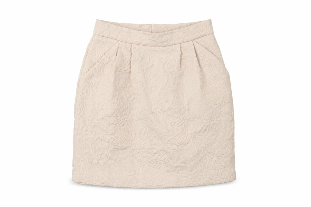 H&M Womens Pink Paisley  A-Line Skirt Size 6