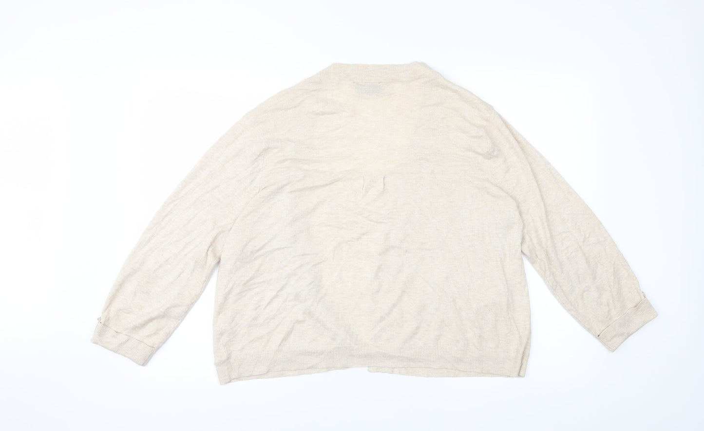 Wallis Womens Beige   Cardigan Jumper Size L