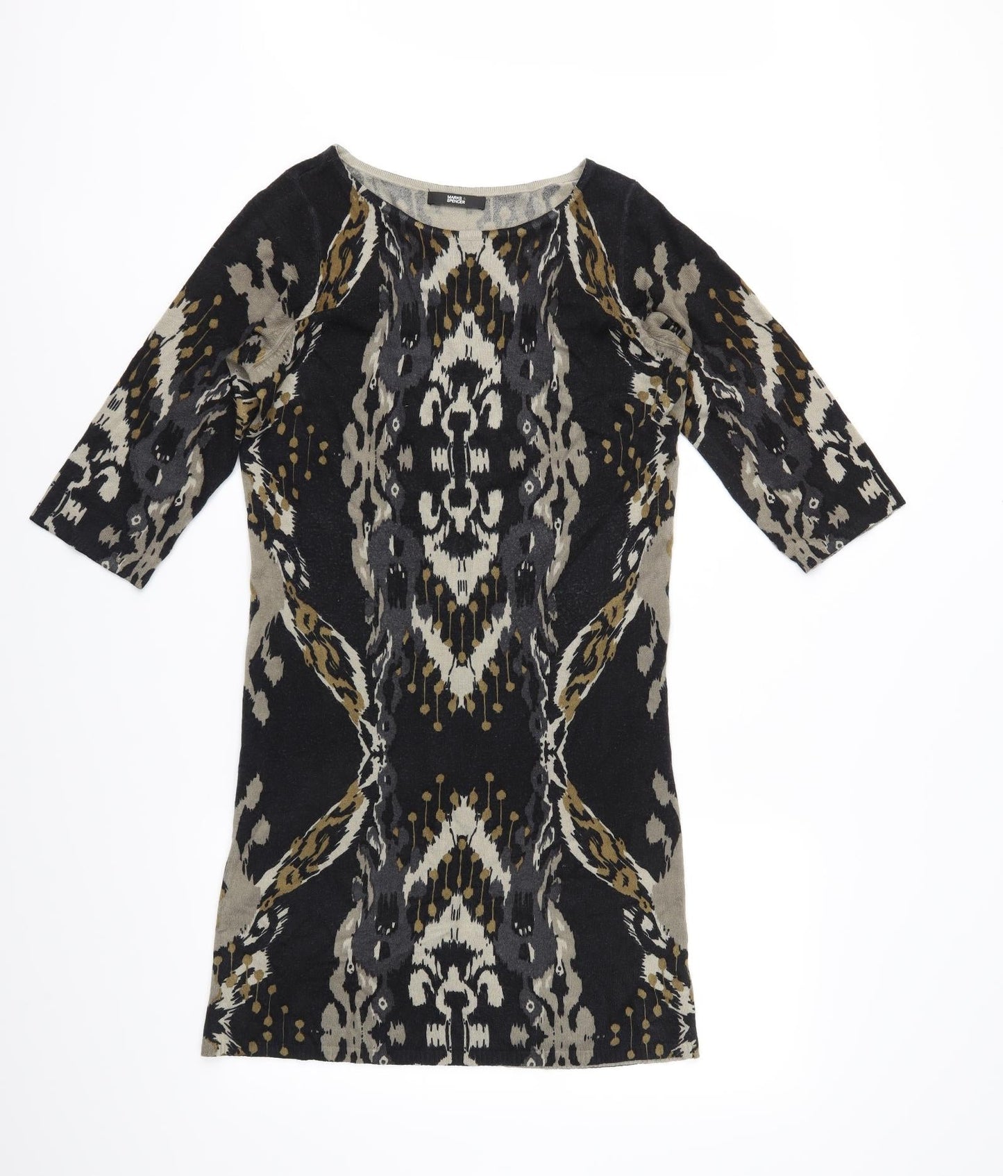 Marks and Spencer Womens Black   A-Line  Size 12