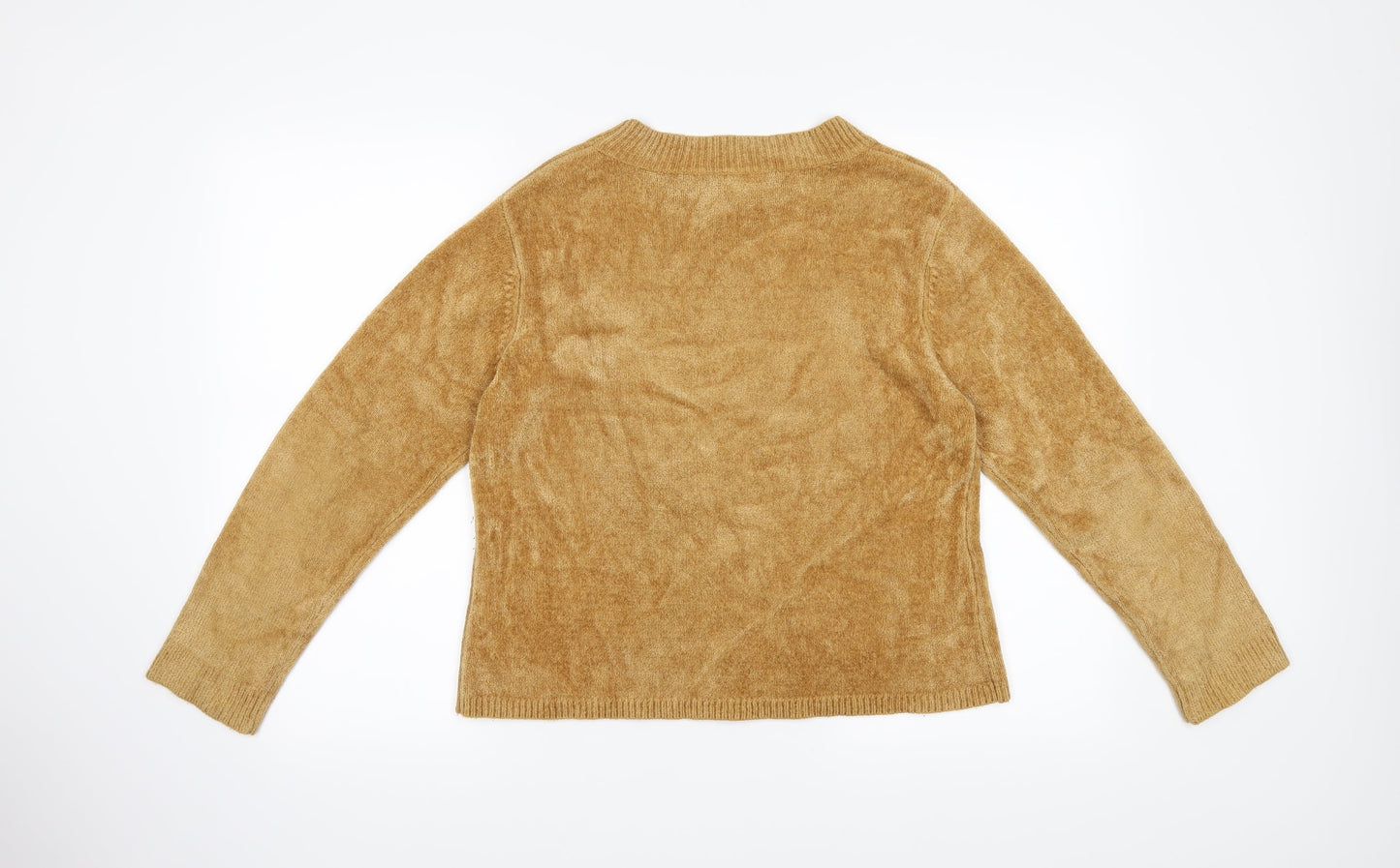 Kliss Womens Brown   Pullover Jumper Size M
