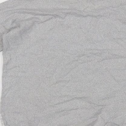 Brand and care label for Tu women’s grey jumper, size UK 10