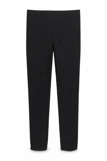 Front view of Primark women’s black jegging trousers, size UK 8, 27-inch leg