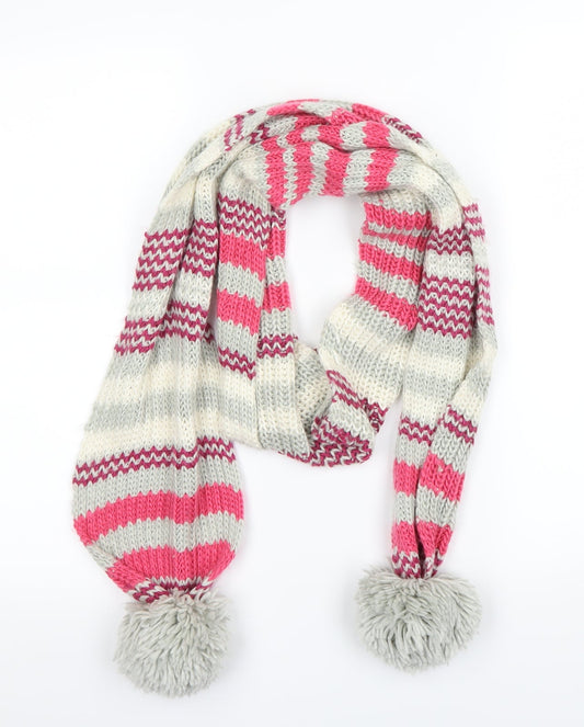 Preworn  Multicoloured Striped   Scarf