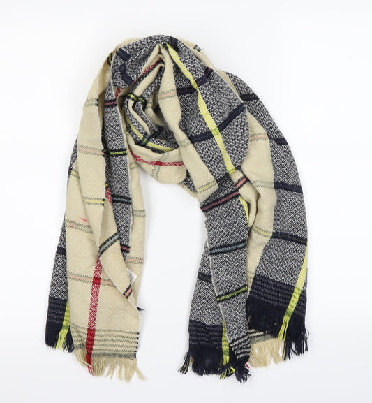 Preworn  Multicoloured Check   Scarf