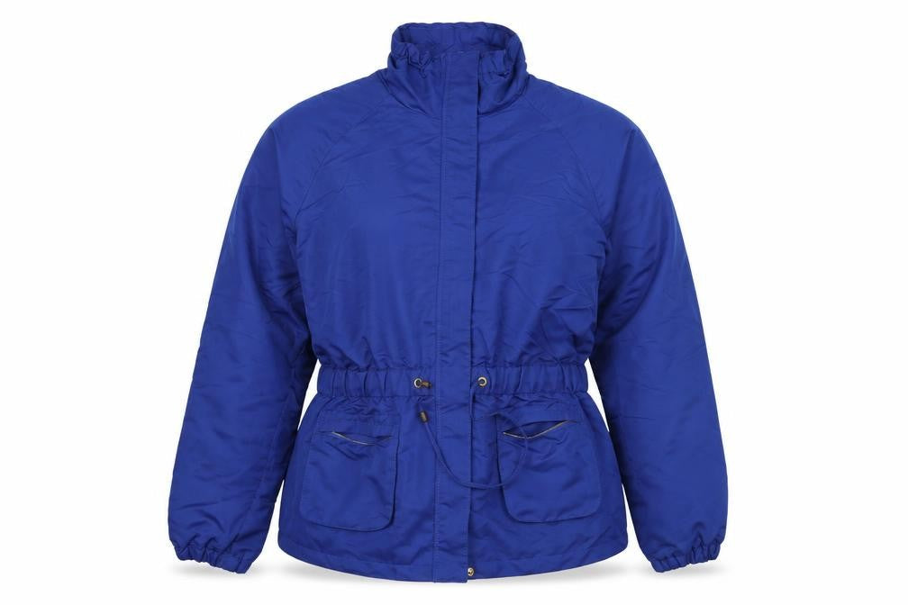 venco Womens Blue   Overcoat Coat Size L