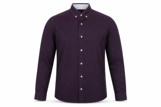 Next Mens Purple    Button-Up Size S