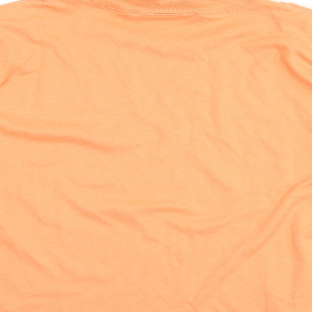 Principles Womens Orange   Pullover Sweatshirt Size 12