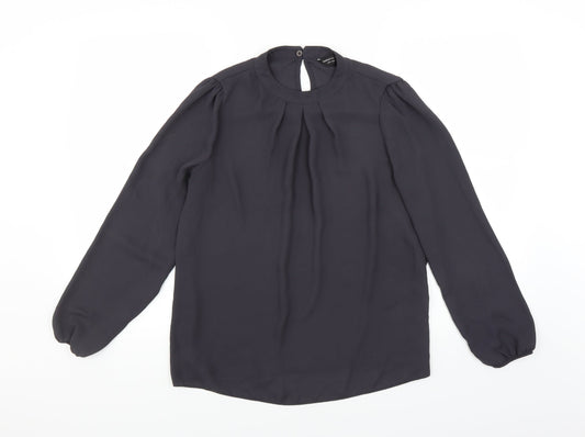 Dorothy Perkins Womens Purple   Basic Blouse Size 12