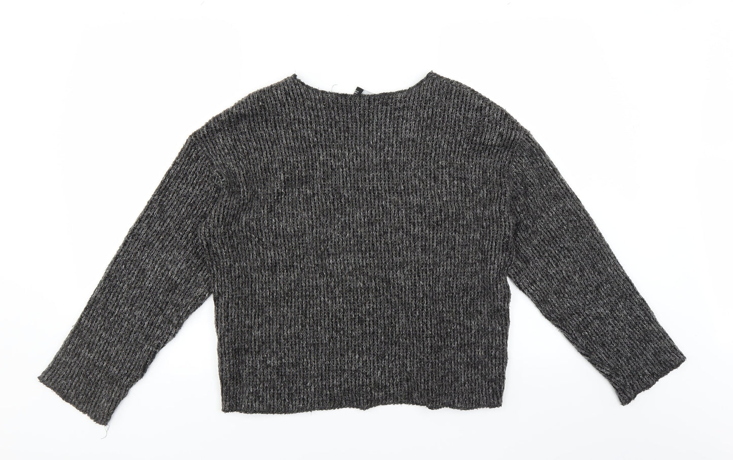 Zara Womens Grey   Pullover Jumper Size S