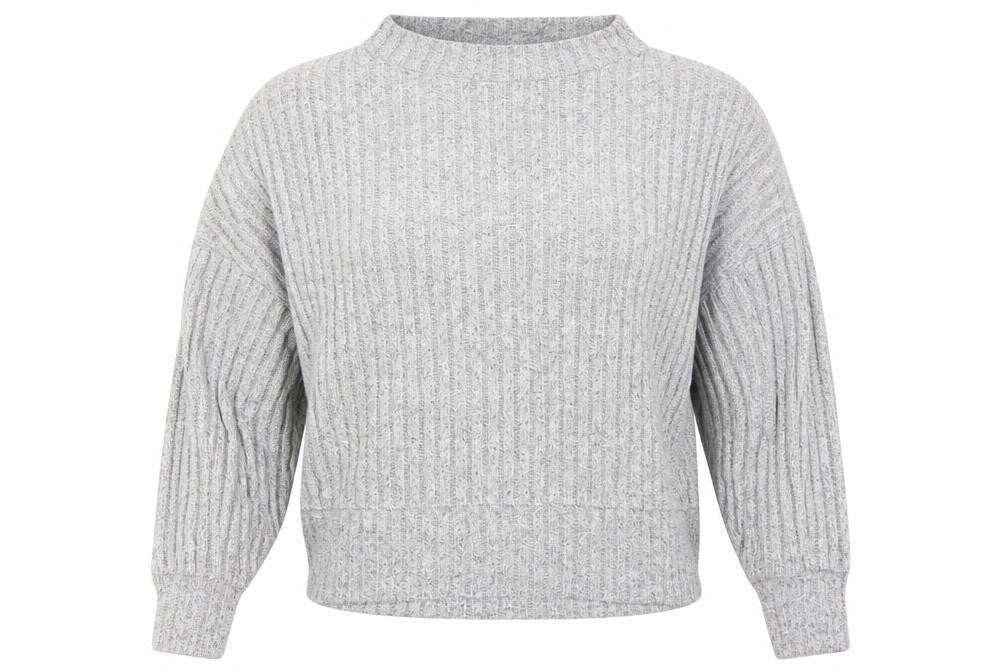 Marks & Spencer Womens Grey   Pullover Jumper Size 14