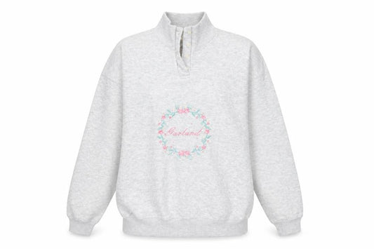 Nature Republic Womens Grey   Pullover Sweatshirt Size S