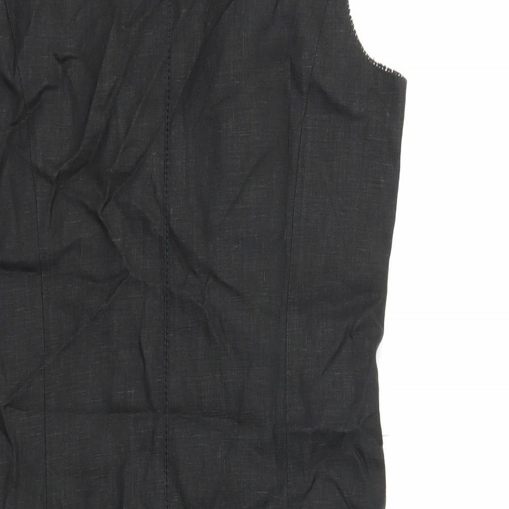 NEXT Womens Black   Tunic Tank Size 10