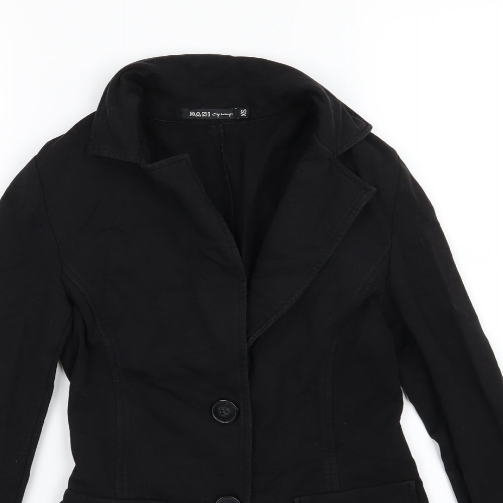 Dani Group Womens Black   Jacket  Size XS