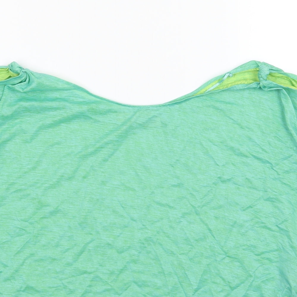 Zara Womens Green   Basic T-Shirt Size S