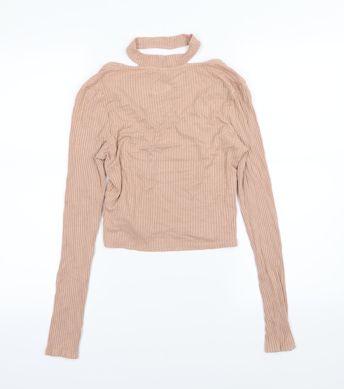 Topshop Womens Pink  Knit Pullover Jumper Size 12