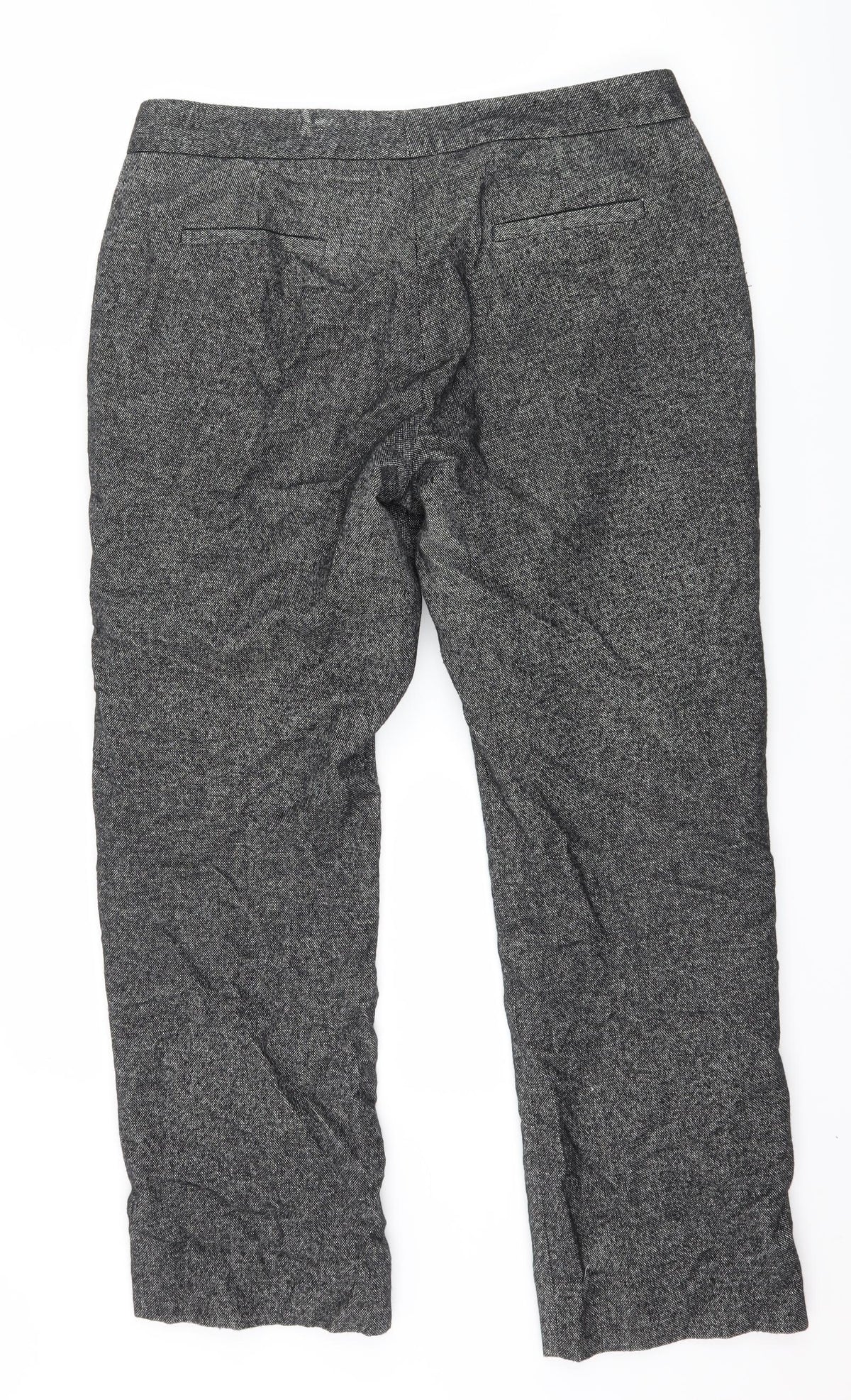 Preworn Womens Grey   Trousers  Size 34 in L27 in