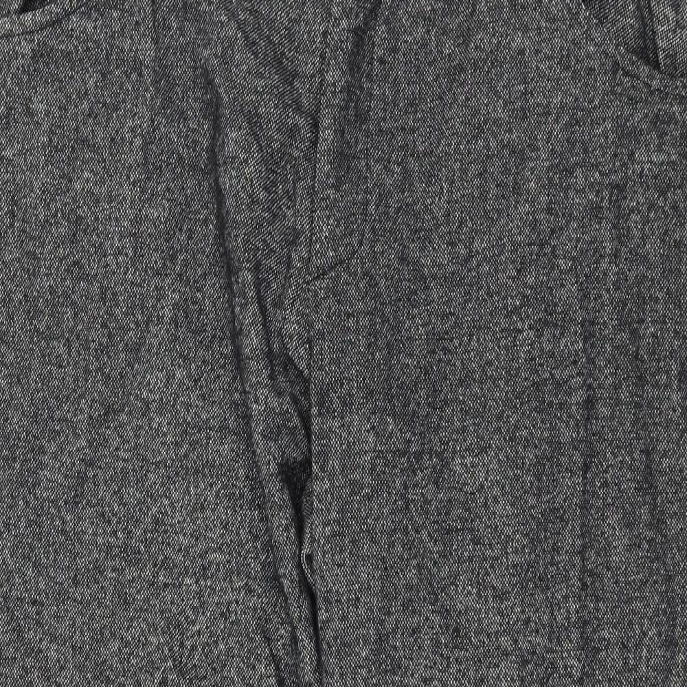 Preworn Womens Grey   Trousers  Size 34 in L27 in