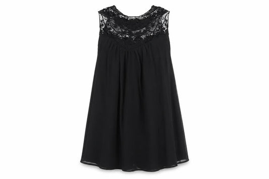 Boohoo Womens Black   A-Line  Size 8  - Lace Detail