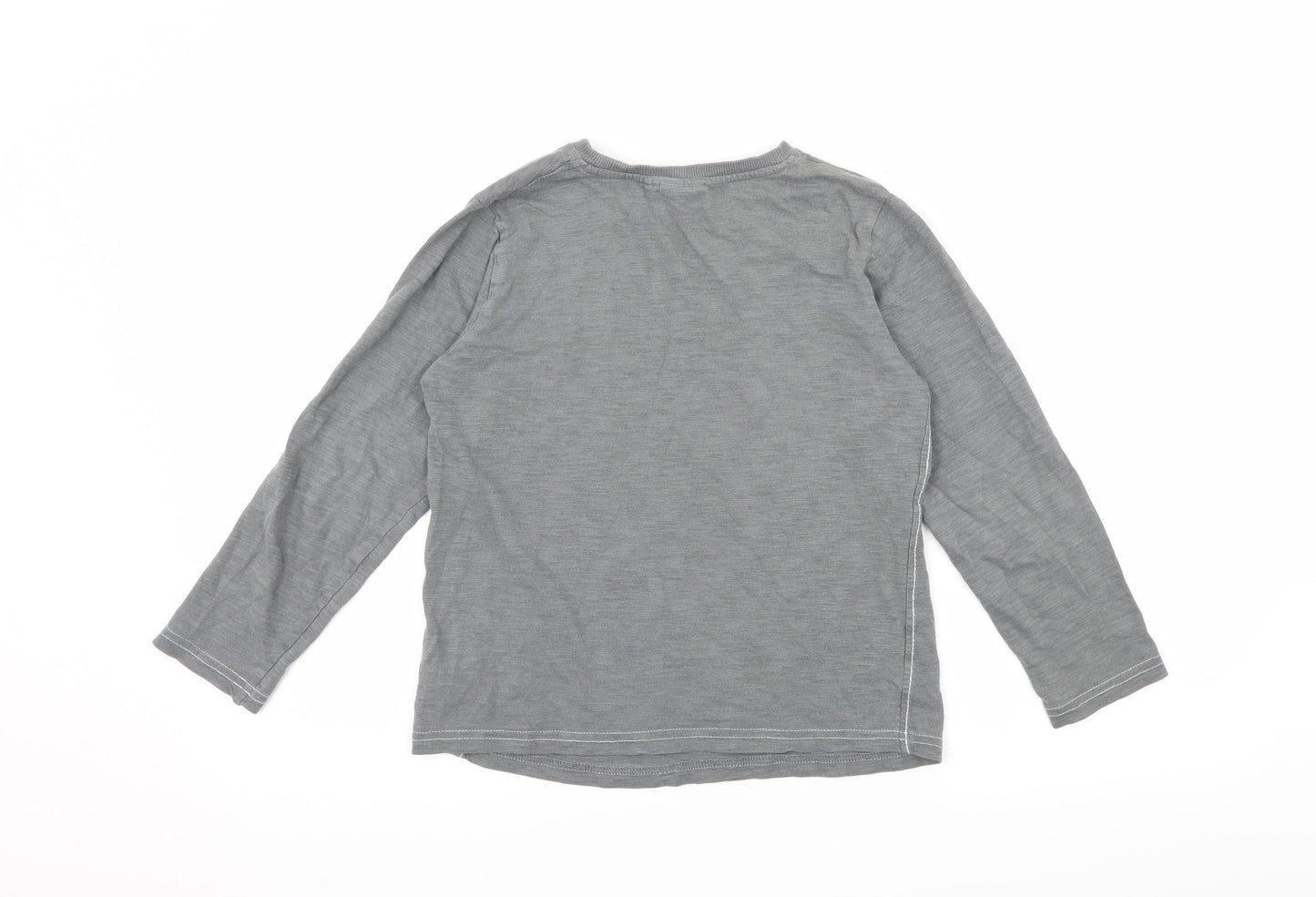 NEXT Boys Grey  Jersey Basic T-Shirt Size 8 Years  - Detroit