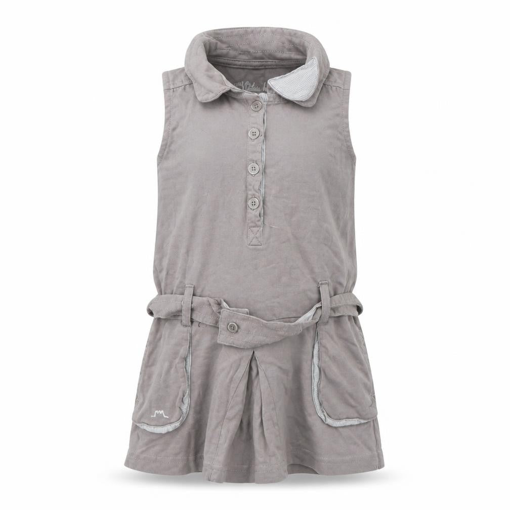 Chateau de Sable Girls Grey  Jersey T-Shirt Dress  Size 2 Years