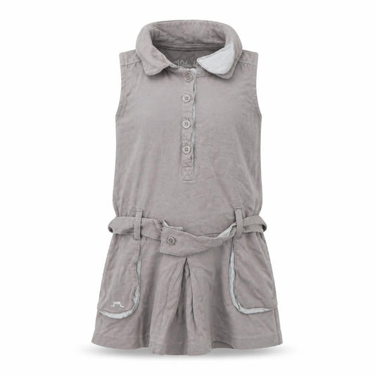 Chateau de Sable Girls Grey  Jersey T-Shirt Dress  Size 2 Years