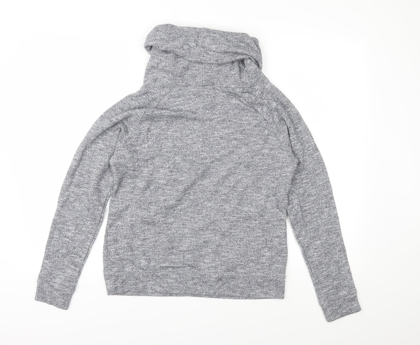 New Look Womens Grey  Jersey Pullover Sweatshirt Size S